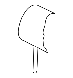 8T0881905C - Body: Headrest Pad for Audi: A5, A5 Quattro, S5 Image