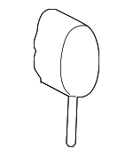 8T0881921E25D - : Headrest Cover for Audi: A5, A5 Quattro, RS5, S5 Image