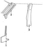 E8FZ5802344A9B - Body: Kick Panel for Ford: Escort | Mercury: Lynx Image