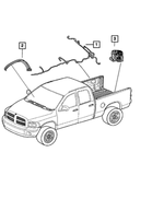 68087830AE - : Chassis Wiring for Ram: 3500 Image