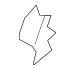 886111AA1A - Body: Seat Back Cushion for Nissan: Murano Image