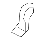 884051AA0A - Body: Recline Cover for Nissan: Murano Image