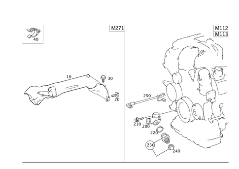 Cooling Water Pre-Heater for 2006 Mercedes-Benz C55 AMG #0