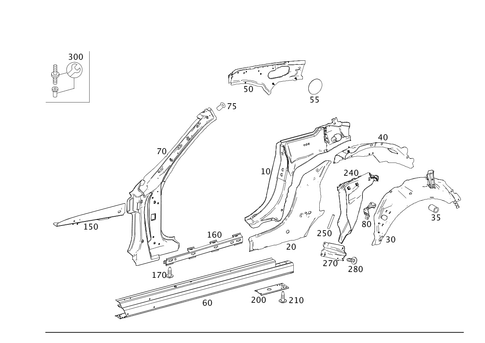 Side Panels for 2016 Mercedes-Benz SL 400 #0