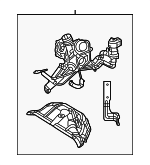 5047246AA - : Turbocharger for Dodge: Caliber Image