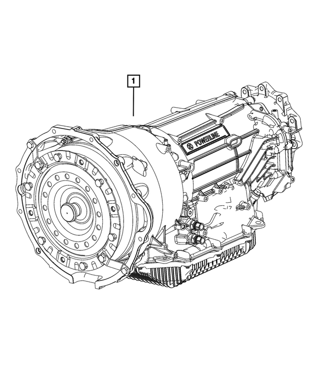 68719746AA - Transmission: With Torque Converter Transmission for Mopar Image