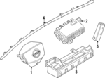 K85155BT0A - Electrical: Passenger Air Bag for Nissan: ARIYA Image