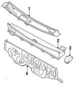LA01535A0C - Body: Cowl for Mazda: MPV Image
