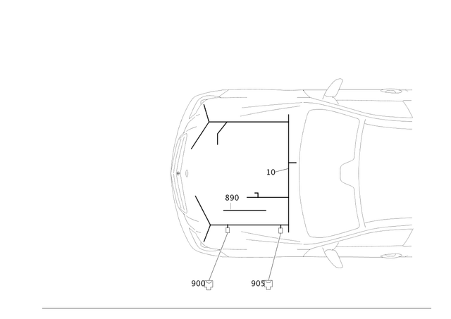 2125402633 - Electrical Equipment and Instruments: Electrical Wiring Harness for Mercedes-Benz: E250, E350, E550, E63 AMG, E63 AMG S Image image