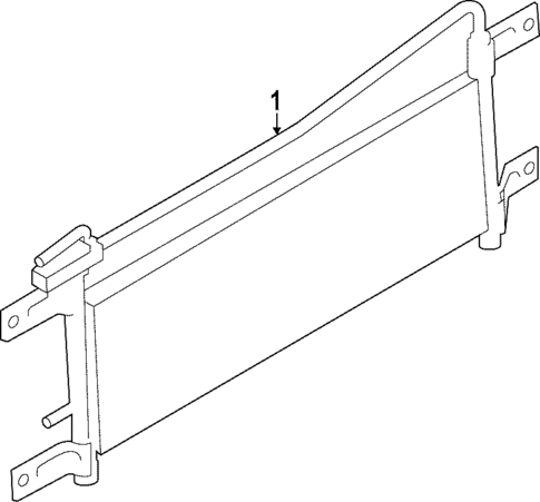 TRANS OIL COOLER for 2015 INFINITI QX80 #1