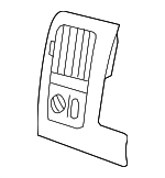 5JU28XDHAC - Body: Air Outlet for Dodge: Ram 1500, Ram 2500, Ram 3500 Image