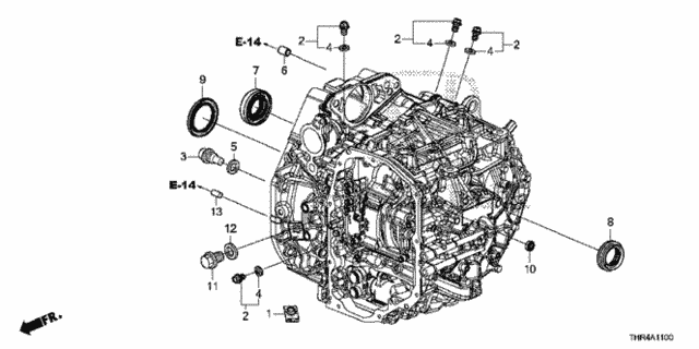 AT Oil Seal (10AT) for 2021 Honda Odyssey #0