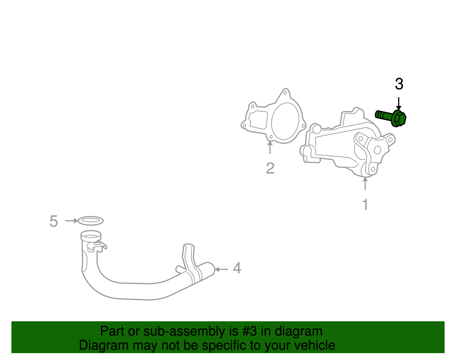 WHT-004-684 - Water Pump Bolt | Order Euro Parts