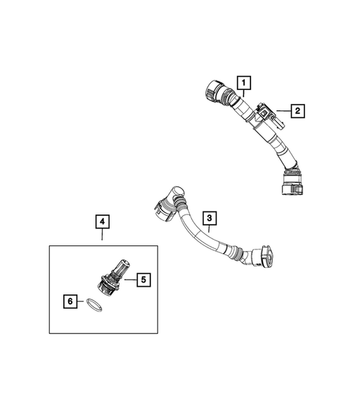 Crankcase Ventilation for 2021 Jeep Grand Cherokee #0
