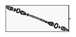 42310TRXA01 - : Axle Assembly for Acura Image