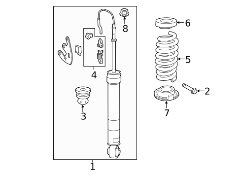 Shocks & Struts for 2021 Chevrolet Camaro #0
