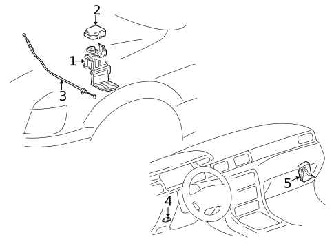 Cruise Control System for 2000 Toyota Solara #0