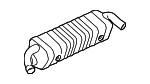 9P1251051B - : Center Muffler for Porsche: 911 Image