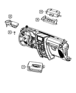 68140641AF - Electrical: Keyless Entry Receiver for Dodge: Nitro | Jeep: Wrangler Image