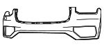 40000307 - Body: Bumper Cover for Volvo: XC90 Image