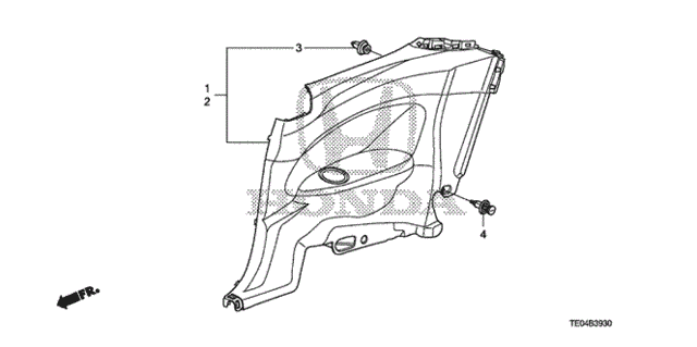 Side Lining for 2010 Honda Accord #0