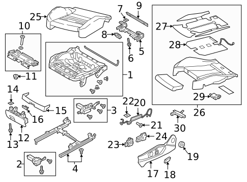 Power Seats for 2018 Audi A3 Quattro #2