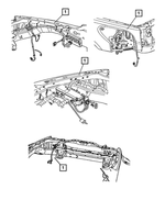 56055510AE - : Headlamp To Dash Wiring for Mopar Image