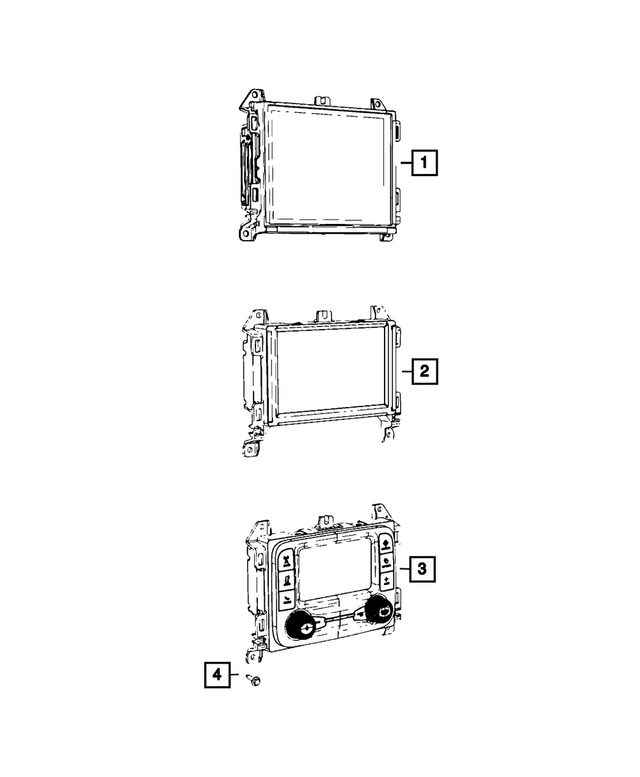 « 68615165AB –  : Multi Media Radio pour Mopar Image »