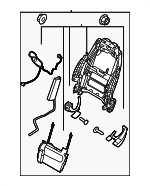 88310T4060NNB - : Frame Assembly for Genesis: G90 Image