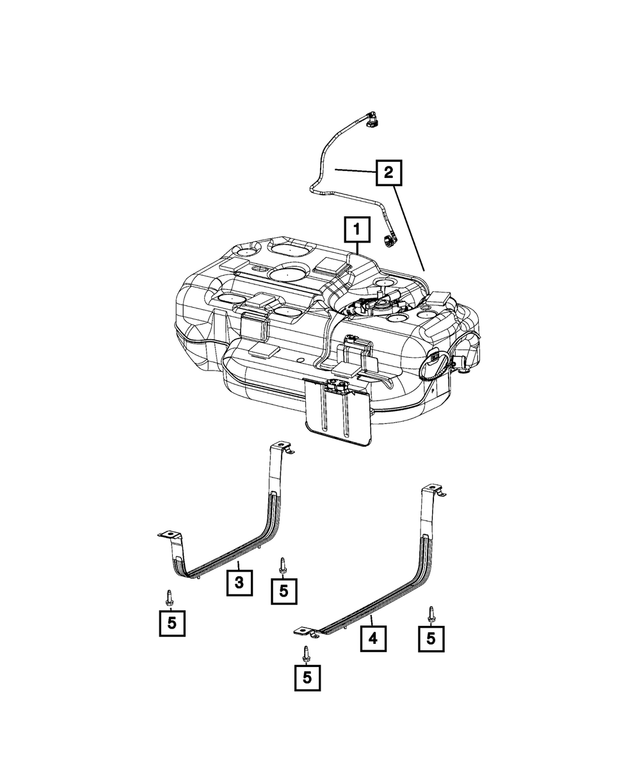 6503858 - Fuel: Hex Head Screw And Washer for Mopar Image image