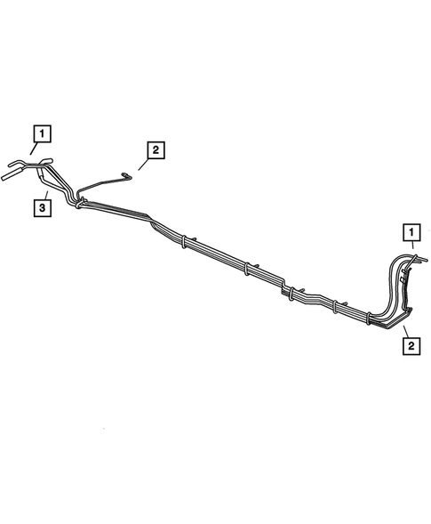 Fuel Lines for 2007 Dodge Nitro #0