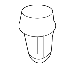 MU000571 - Body: Pkg Tray Trim Clip for Mitsubishi: Eclipse Cross, Lancer, Mirage, Mirage G4, Outlander, Outlander PHEV, Outlander Sport Image