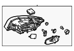 31698829 - Electrical: Headlamp Assembly for Volvo: S60, S60 Cross Country, V60, V60 Cross Country Image