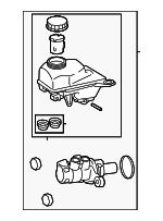 4720119105 - : 2023-2024 Toyota Corolla - Master Cylinder Assembly for Toyota: Corolla Image