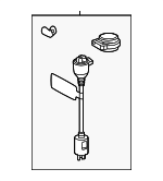 G90G047120 - Body: Plug for Lexus: NX450h+, RX450h+, RZ300e, RZ450e Image