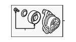 31170RLVA02 - Cooling System: Belt Tensioner for Honda: Odyssey, Passport, Pilot, Ridgeline Image
