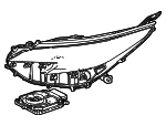 8111008430 - : Headlamp Assembly for Toyota Image