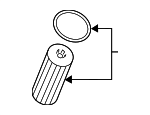 2781800009 - Engine: Engine Oil Filter Element for Mercedes-Benz Image