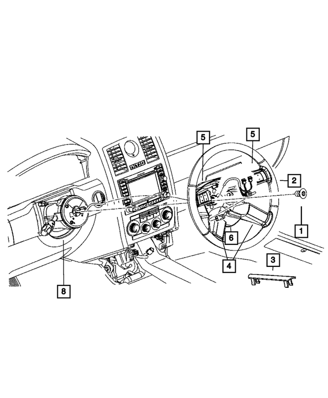 1LD381DVAA - Steering: Steering Wheel for Mopar Image image