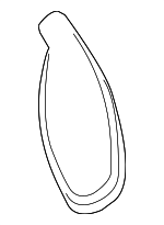 2968240800 - Body: Wiper Arm Cover for Mercedes-Benz Image