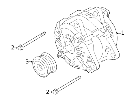 Alternator/Generator & Related Components for 2018 Porsche Macan #0