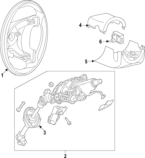 Steering Column for 2013 Porsche Panamera #0