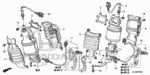 36538RDMA01 - Engine: CLIP, WIRE HARNESS for Honda Image