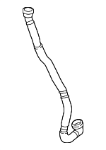 1K0131149H - Emission System: Connector Hose for Volkswagen: Jetta, Passat Image