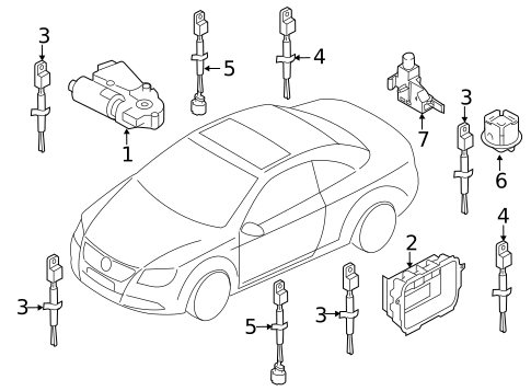Motor & Components for 2016 Volkswagen Eos #0