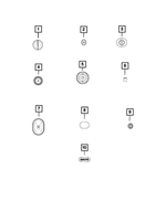 68357140AA - Body Sheet Metal Except Doors: Floor Pan Plug for Mopar Image