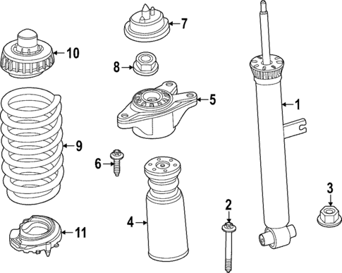 Shocks & Components for 2024 BMW 230i xDrive #0