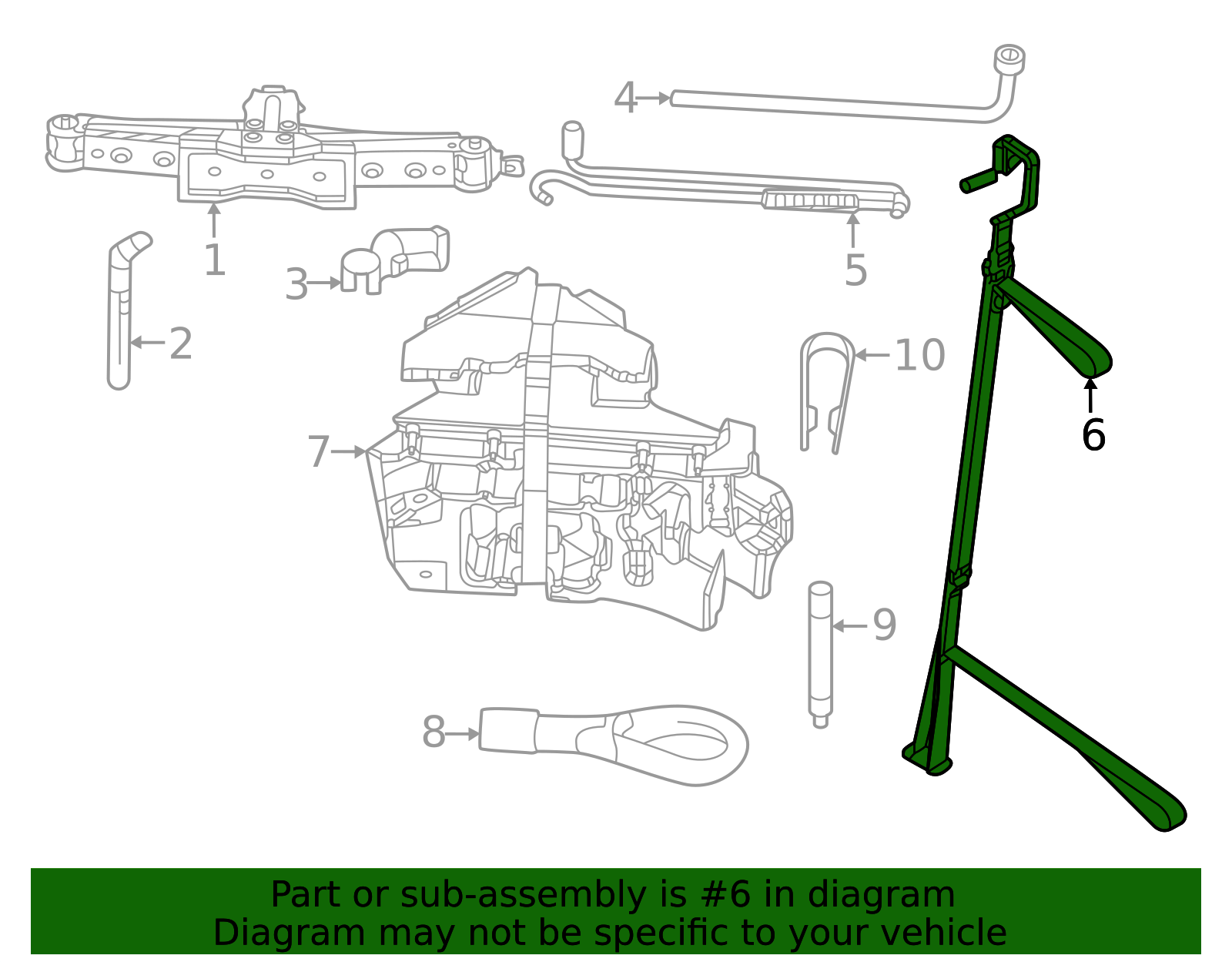 2023 Land Rover Range Rover Sport Spare Carrier LR151472 | OEM Parts Online