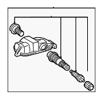 426070E120 - : Tire Pressure Sensor for Lexus: TX350, TX500h Image