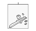 52150FG3209P - Body: Rear Rail Assembly for Subaru: Forester, Impreza Image